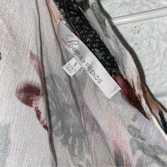 Asymmetrical Wrap Skirt Mini To Long Slit Leg Floral Ruffle Hem Textured S-XL - Picture 3 of 12